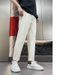 Men's Clothing Men's CleanFit Dress Pants Slim Fit Lightweight Breathable Office Casual Trousers With Belt Comfortable Stretch_viptrois.com