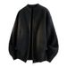 Men's Distressed Zip-Up Sweater – Oversized Knit Cardigan With Raw Edge Details (M-3XL)_viptrois.com