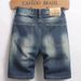 Men’s Vintage Washed Cargo Shorts – Distressed Patchwork & Relaxed Fit (Sizes 28-38)_viptrois.com