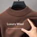 Nordmann 001 Knitted Solid Color Long Sleeve Half Turtleneck Wool Casual Fashion Versatile Skin-Friendly Sweater Men's Dropshipping_viptrois.com