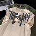 Men's Clothing Street Graffiti Suede Vest Trendy Fitness Sports Waistcoat Loose Large Size Sleeveless T Shirt_viptrois.com