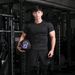 Summer New Slim Fit Sports Cotton Short Sleeved Running Stretch Fitness Show Muscle Men's Round Neck T-shirt_viptrois.com