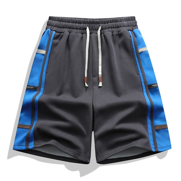 Cotton Plus Size Shorts Men In Summer, Casual Five Quarter For Men, Loose And Trendy Outerwear, Sporty Men's Beach Pants_viptrois.com