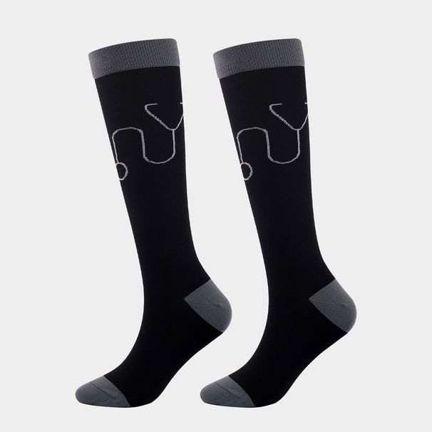 New pressure socks for medical nurses heart-shaped sports compression stockings_viptrois.com