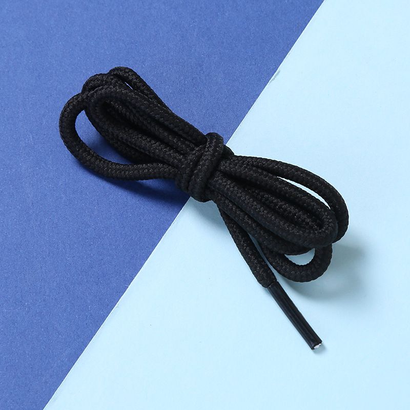 4mm round shoelaces Men's and women's sneakers Basketball shoes Colored shoelaces Black shoelaces shoe rope_viptrois.com
