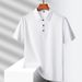 business Nylon Ice Silk High-end Shirt, Short-sleeve Men's Polo Shirt_viptrois.com