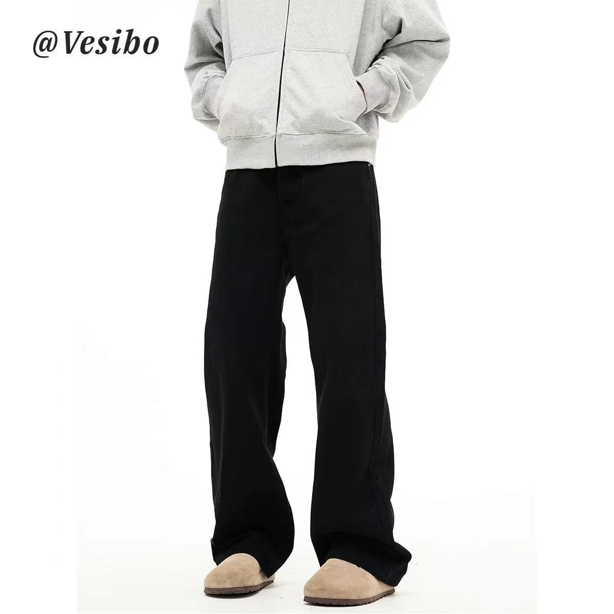 Retro Washed Jeans – Slim Straight To Slight Flare Fit With Stretch For Men & Women (3 Colors, Sizes S-3XL)_viptrois.com