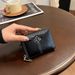 Women’s Bags Version Of Mini Short Women's Wallet Stacked Zipper Soft Wallet Coin Purse Women's Hand Held Card Holder Wallet_viptrois.com