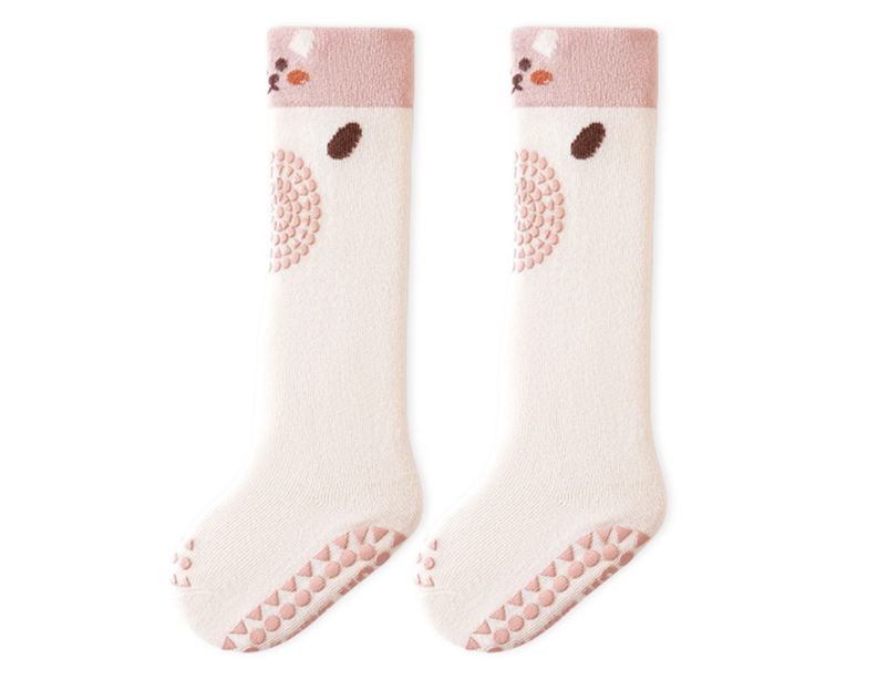 Mother & Kids Spring Baby Long Anti slip Knee Socks Cartoon Combed Cotton Children Socks Newborn Baby Socks Wholesale_viptrois.com