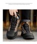 Snow Boots, Men's Winter Fleece Warm Cotton Shoes, Outdoor Work Boots, Dr. Martens Boots_viptrois.com
