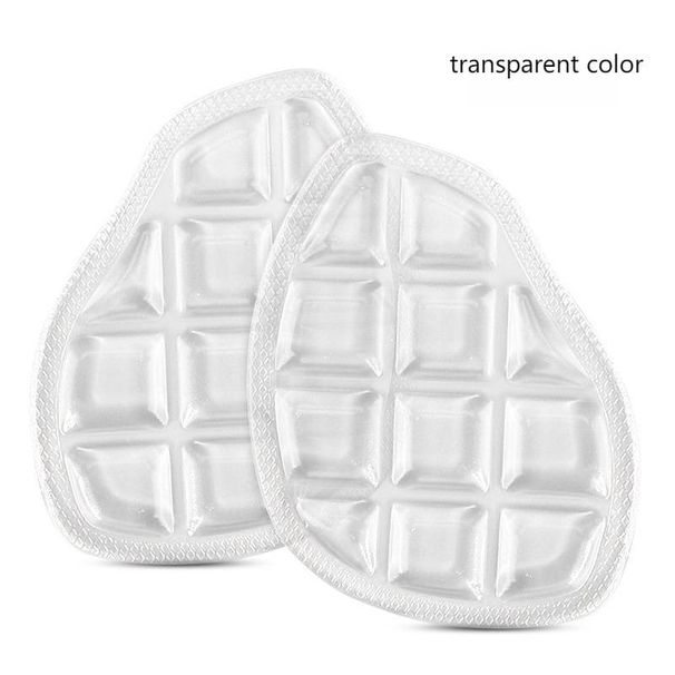 Self-Adhesive Forefoot Pads – Anti-Slip Cushion Inserts For High Heels & Dress Shoes (Transparent/Black, F404 Model, All-Season Use)_viptrois.com