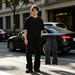 Unisex Slim Fit High Waist Pleated Casual Pants Workwear Hip Hop Style Layered Slightly Flared Trendy High Street Pants For Men_viptrois.com