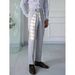 Men's Clothing High Waist Grey Trousers Spring And Autumn Fashion Casual Trousers Buckle Straight Breathable Trousers_viptrois.com