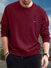 Autumn And Winter Men's Top Sweatshirt Loose And Comfortable Warm And Hooded Sweatshirt Men's ClothingMen's Long Sleeve Sweatshirt_viptrois.com