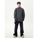 German Velvet Semi High Neck Base Shirt For Men, Spring And Autumn American Loose Solid Color Hoodie, Warm Inner Layer,_viptrois.com