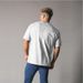 Fitness Pure Cotton T-shirt Men's 240g Heavy Short Sleeves, Men's Crew Neck Loose Plus Size Top Casual Sweat Absorption_viptrois.com