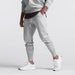 Men's Slim Fit Jogger Pants - 85% Cotton Tapered Sweatpants For Gym Running Casual | Elastic Waist With Drawstring (Black/Heather Grey/Khaki/Brown)_viptrois.com