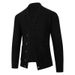 Loom Foreign Trade Cross-Border Autumn Winter New Fashion Cardigan European American Simple Solid Color Men's Sweater_viptrois.com