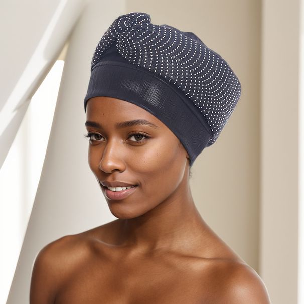 Muslim hat Round brim sponge pressed drill cross Indian hat African hat bun hat_viptrois.com