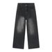 Men's Clothing New Seasons Black And Gray Old Retro Trendy Casual Jeans_viptrois.com