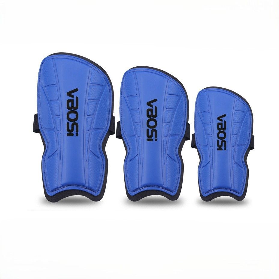 VBOSI Shin Guards For Soccer & Sports - Lightweight Impact Protection For Youth & Adults - Adjustable Straps (S/M/L, Blue/Black/White/Green/Orange)_viptrois.com