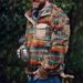 Men's Fleece Pullover Sweater – Soft Brushed Flannel-Lined Hoodless Crewneck With Button Pockets (S-XXL, Custom Print Options Available)_viptrois.com