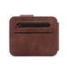 Wallet Card Cases Retro Portable Small Card Holder Buckle Thin Version Multi Card Holder Card Holder Coin Purse_viptrois.com