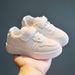 XUANMU Children Shoes Casual Sneaker White Black Board Shoes for Boy Soft Soled Kids Shoe for Girl Designer Shoes Z0055_viptrois.com