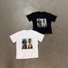Men's Clothing Simple Style Solid Color Version Printed Short Sleeved Round Neck Pullover T Shirt Unisex Short Sleeved_viptrois.com