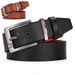 VOOTHOST New Men's Belt Alloy Pin Buckle Casual Jeans Belt Male All-match Leather Formal Business Designer Waistband VB238_viptrois.com