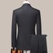 High End Suit Set For Spring Autumn, Middle-Aged Men In Business And Leisure, Wedding Jacket_viptrois.com