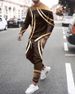 2025 Autumn And Winter New Men's Trendy Round Neck Long-sleeved Sweater Trousers Set_viptrois.com