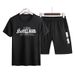Men's Clothing Summer sports short-sleeved men's t-shirt loose summer Korean style trendy sports casual men's suit trendy brand clothes men_viptrois.com