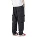 Men's Clothing Mountain Outdoor Overalls Men's Cross Border Multi Pocket Sports Functional Casual Trousers Assault Straight Paratrooper Pants_viptrois.com