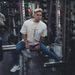 Fitness Pure Cotton T-shirt Men's 240g Heavy Short Sleeves, Men's Crew Neck Loose Plus Size Top Casual Sweat Absorption_viptrois.com