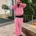 Men's Clothing European And American SUVENE Track Suits Street Trend Hip Hop Zipper Loose Solid Color Sports Suit_viptrois.com