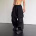 Men's Quick-Dry Cargo Pants - High Waist Wide Leg Casual Jogger Pants For Summer Outdoor Workout & Streetwear_viptrois.com