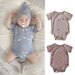 2025 Summer Nordic Style Baby Clothes Class A Pure Cotton Thin Modal Newborn Romper Baby Clothes_viptrois.com