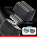 VGR Electric Razor Foil Shaver Men Cordless Shaving Machine Skin Fade Barber Kit_viptrois.com