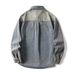 New Jacket Fat And Large Size, Handsome Denim Coat For Men, Muddy Yellow Embroidered Shirt_viptrois.com