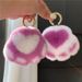 Bag Charms Real Rex Rabbit Fur Kitten Cat Paw Keychain Pendant Cute Plush Pendant Kitten Cat Paw Bag Pendant_viptrois.com