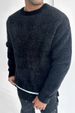 Streetwear Hip Hop Dark Jacquard Sweater - Unisex Oversized Knit Pullover With Letter Print For Urban Fashion Lovers_viptrois.com