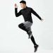 Men's Clothing New Two Piece Sports Trousers Men's Quick Drying Elastic Basketball Training Summer New Thin Fitness Running Casual Pants_viptrois.com