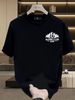 Summer New Short-sleeved T-shirt, Men's DR CLUB Mountain Forest Pattern Creative Printing Half-sleeved Youth Trend Versatile Casual Loose Base_viptrois.com