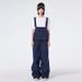 Unisex Snowboard Bib Pants - Waterproof Windproof Insulated Loose Fit Ski Overalls For Men & Women_viptrois.com
