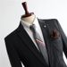 Men's Clothing Slim Fit Wedding Suit Set - Modern Business Formal Blazer & Trousers With Optional Vest, Autumn Winter Collection (Dark Gray)_viptrois.com