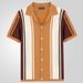 Men's Clothing Summer Patchwork Contrast Sweater Lapel Business Polo Shirt_viptrois.com