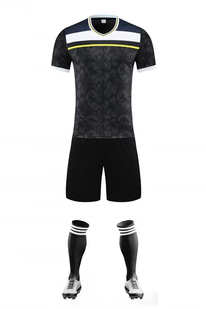 Men's Clothing Fast wholesale cross-border children's adult sports suits jerseys men's football suits student competition uniforms DIY_viptrois.com