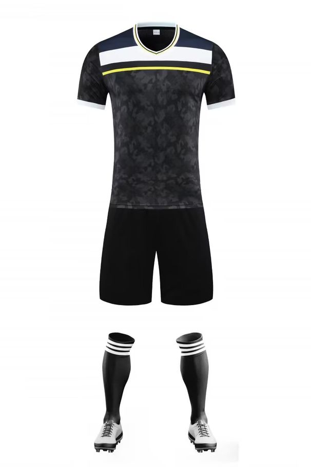 Men's Clothing Fast wholesale cross-border children's adult sports suits jerseys men's football suits student competition uniforms DIY_viptrois.com