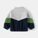kids'clothing Children's fleece coat children's top boy's thick matching color zipper coat tide_viptrois.com